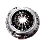 Image of Transmission Clutch Pressure Plate. PB001902 Cover Complete Clutch. A Spring loaded Metal. image for your Subaru STI  